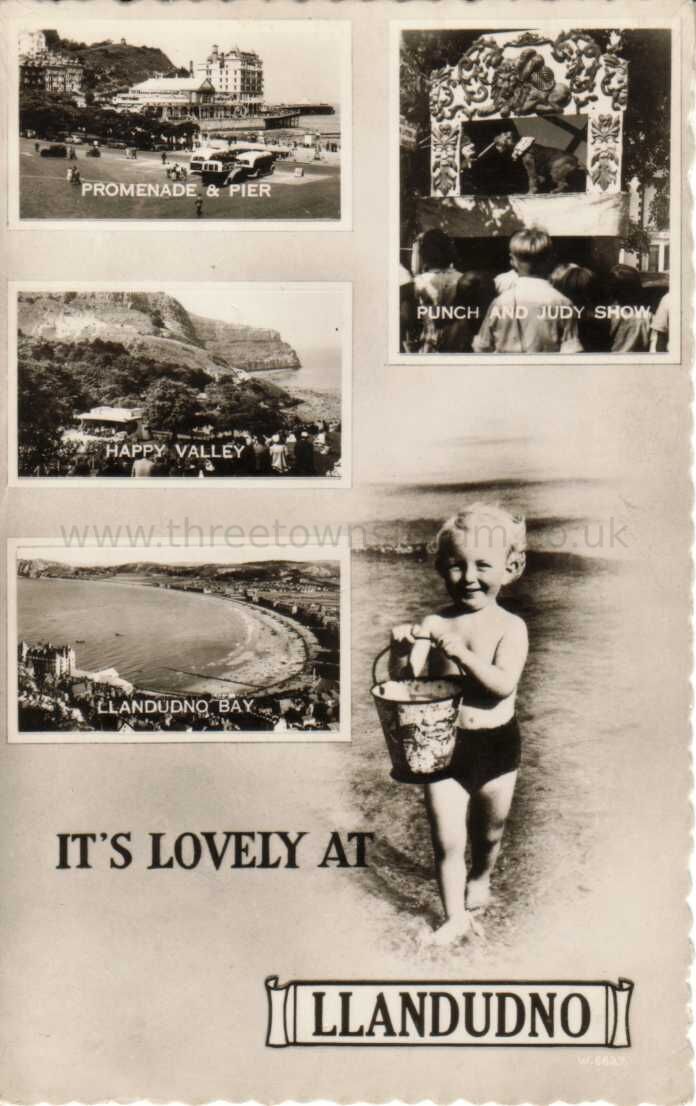 Its lovely at Llandudno
