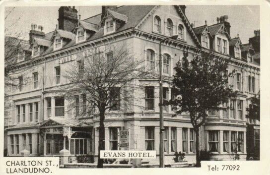 Evans Hotel Charlton St. Llandudno
