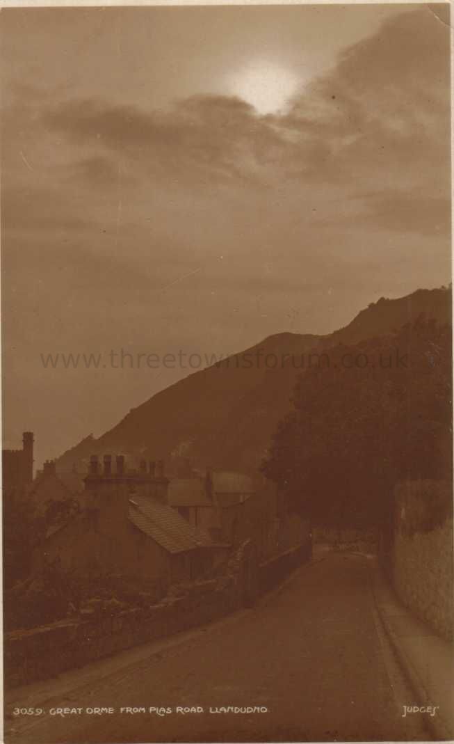Great Orme from Plas Road Llandudno
