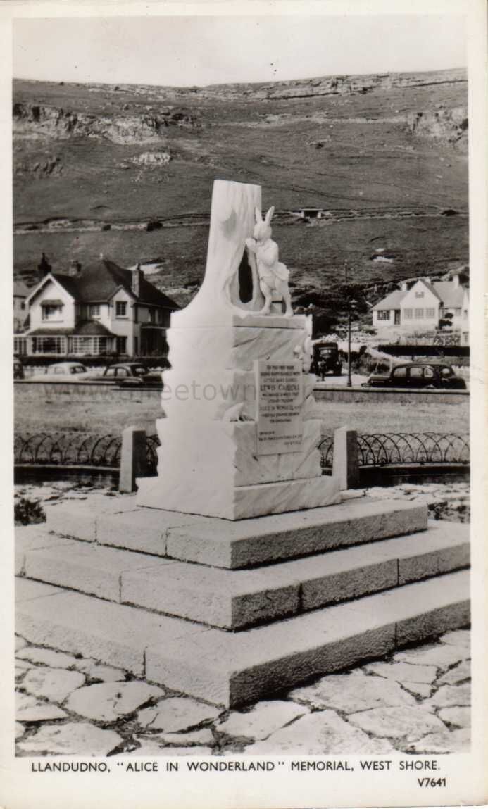 Llandudno Alice in Wonderland Memorial West Shore
