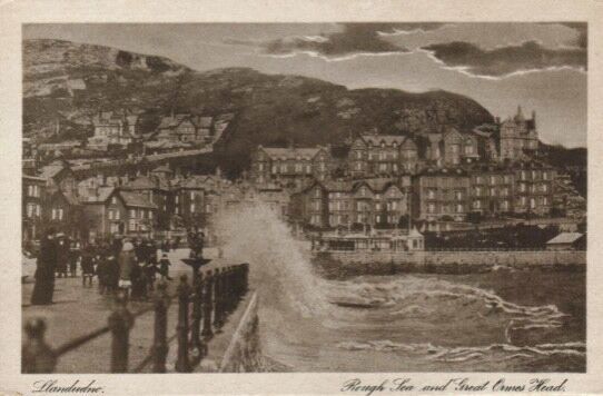 Llandudno Rough Sea and Great Ormes Head

