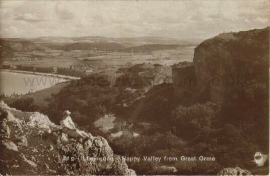 Llandudno & Happy Valley from Great Orme
