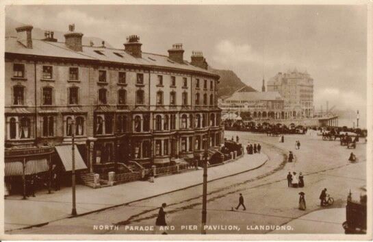 North Parade and Pier Pavillion Llandudno
