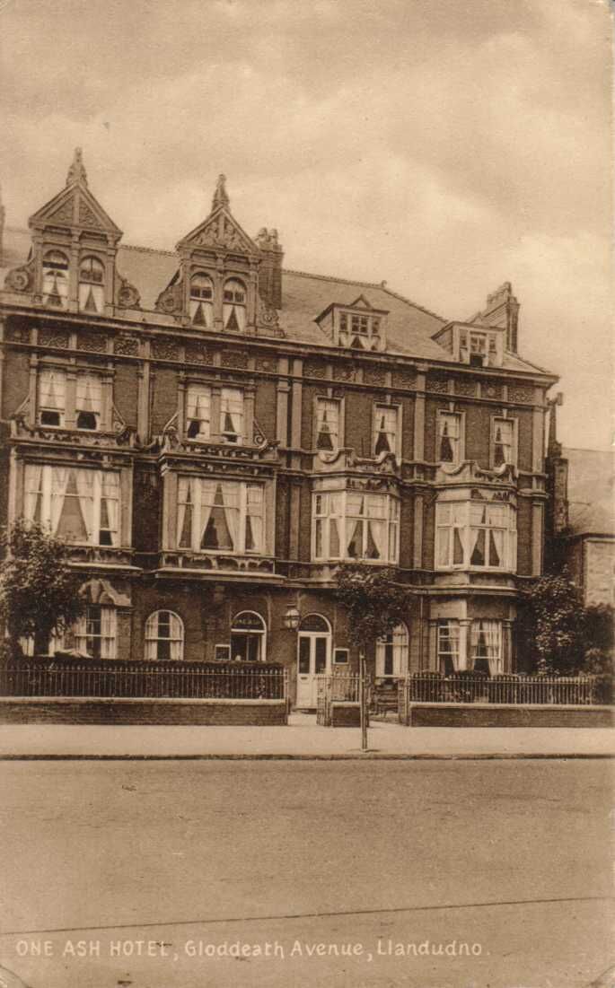 One Ash Hotel Gloddaeth Avenue Llandudno
