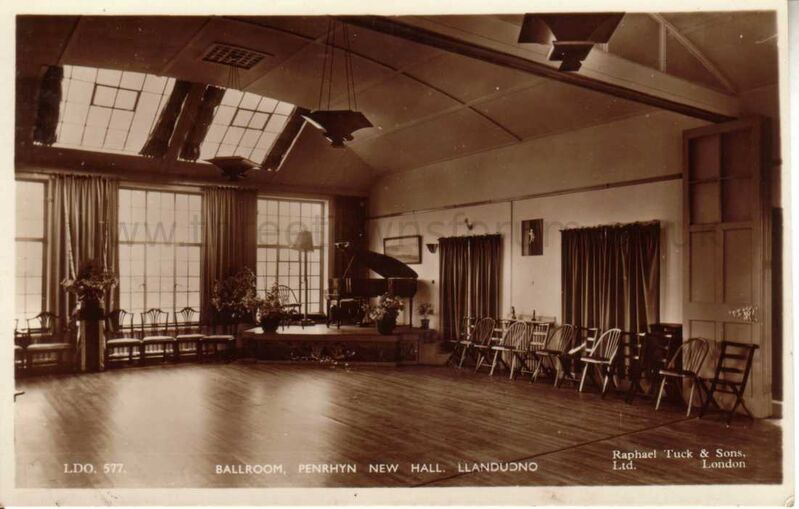 Ballroom Penrhyn New Hall Llandudno

