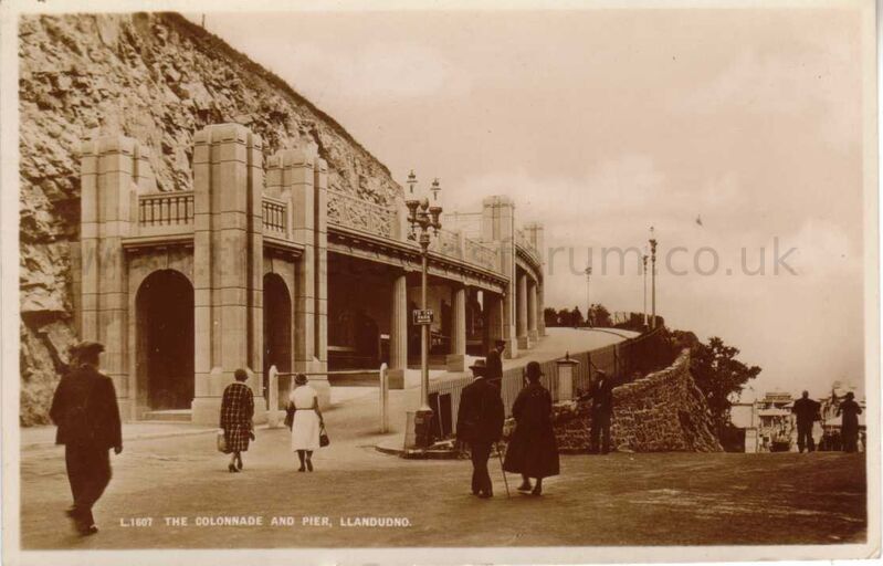 Colonnade and Pier Llandudno
