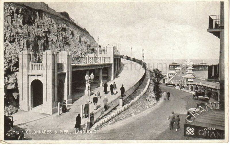 Colonnades & Pier Llandudno
