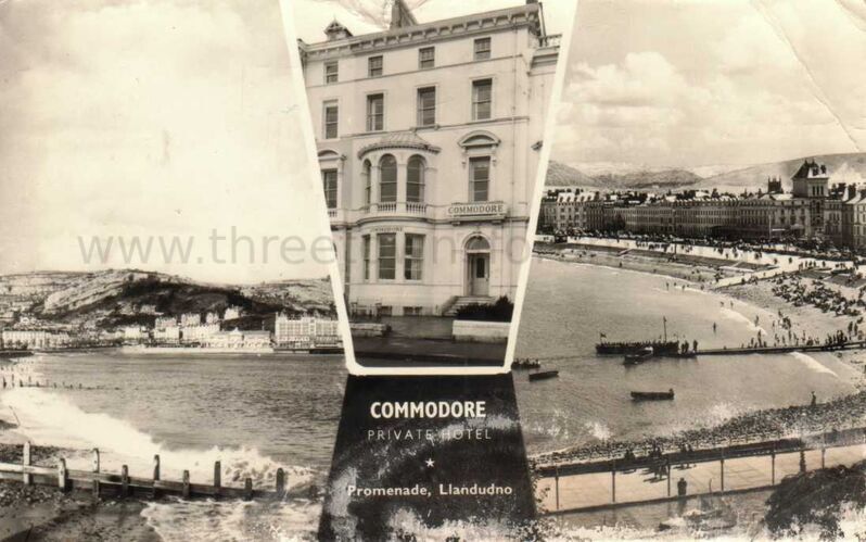 Commodore Private Hotel Promenade Llandudno
