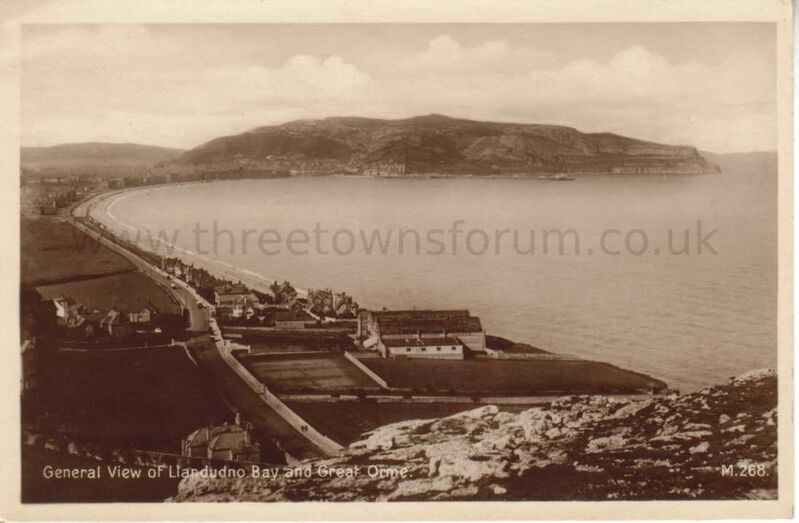 General View of Llandudno Bay and Great Orme
