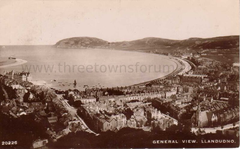 General view Llandudno
