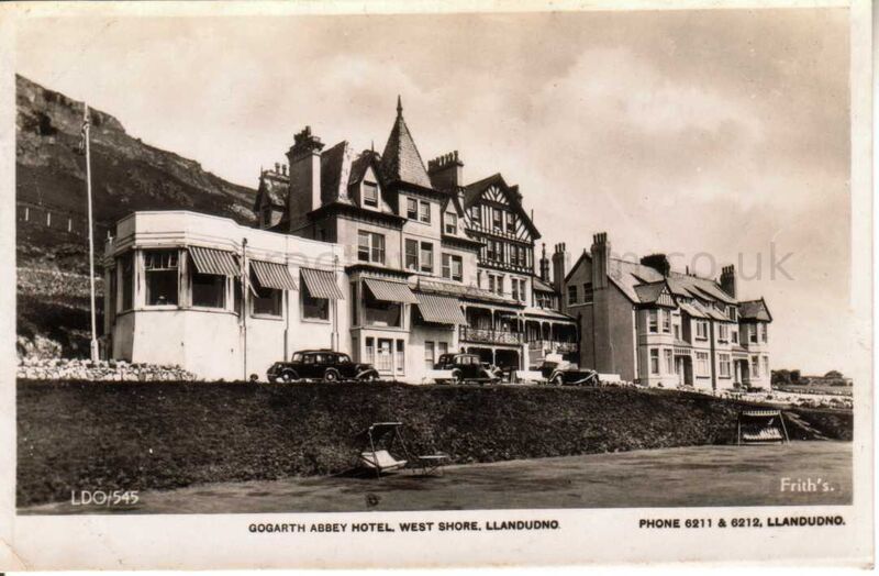 Gogarth Abbey Hotel West Shore Llandudno
