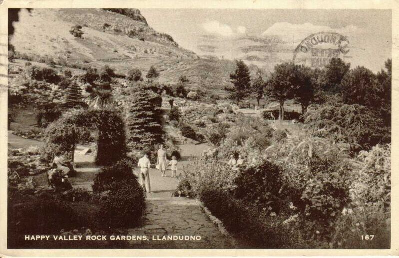 Happy Valley Rock Gardens Llandudno
