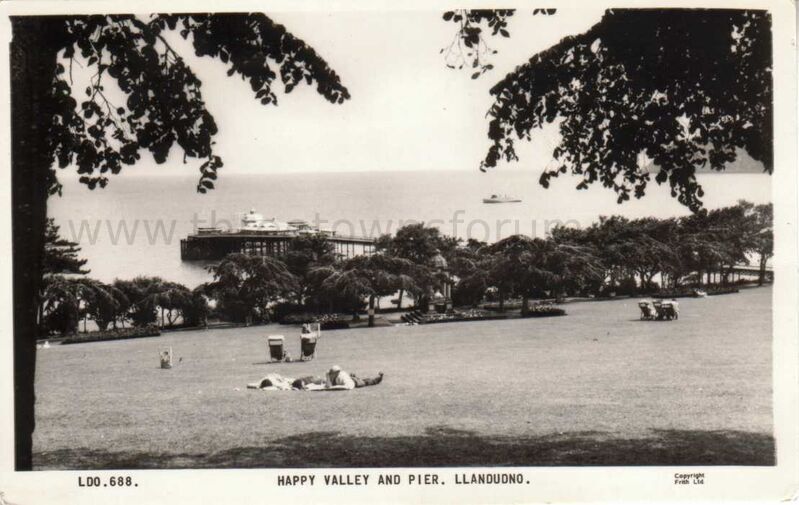 Happy Valley and Pier Llandudno

