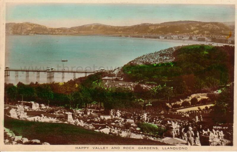 Happy Valley and Rock Gardens Llandudno

