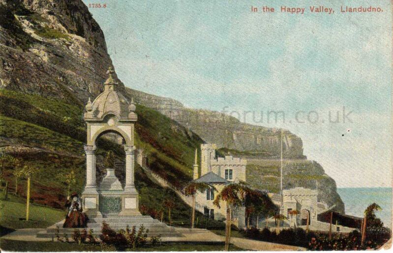 In the Happy Valley Llandudno
