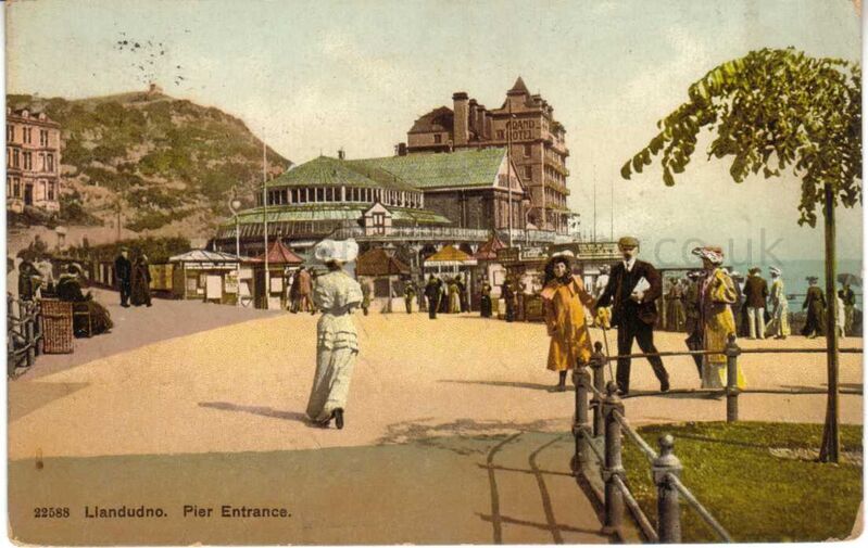 Llandudno Pier Entrance
