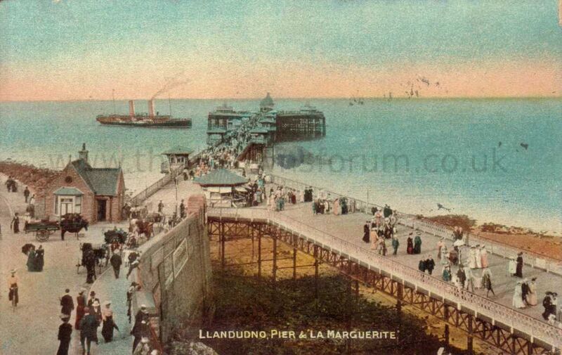 Llandudno Pier & La Marguerite
