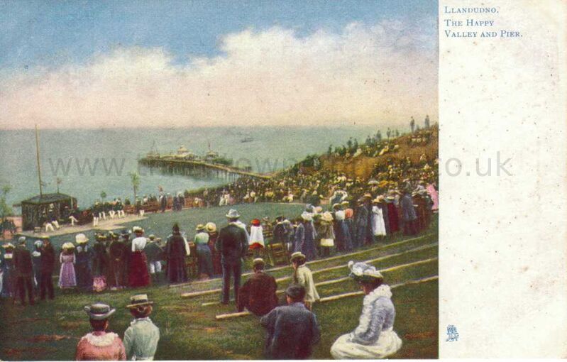Llandudno The Happy Valley and Pier
