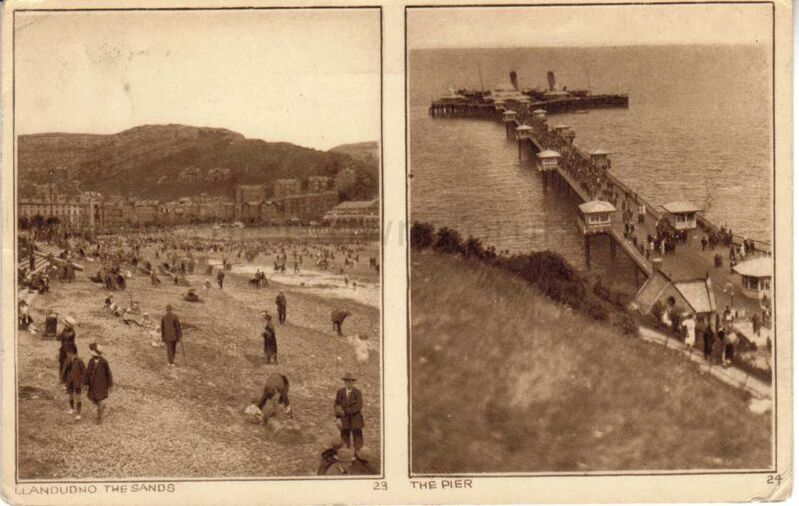 Llandudno The Sands The Pier
