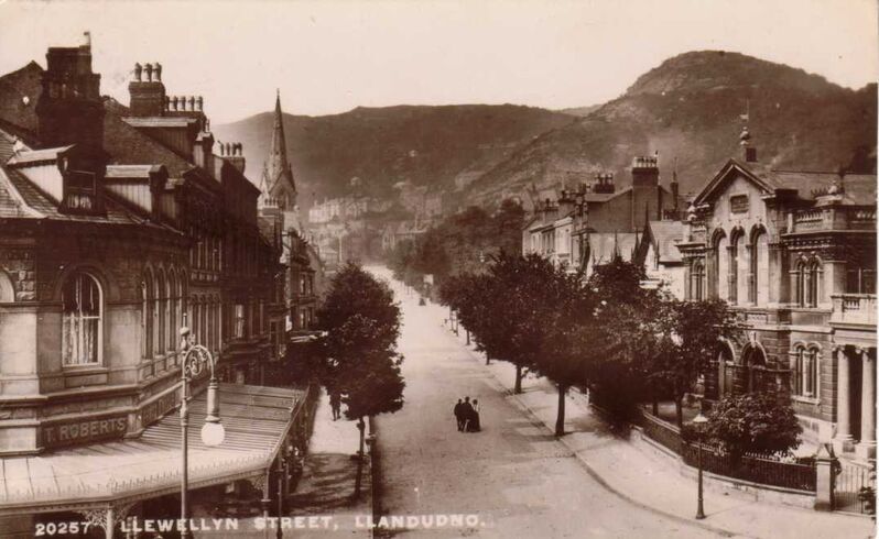 Llewellyn Street Llandudno
