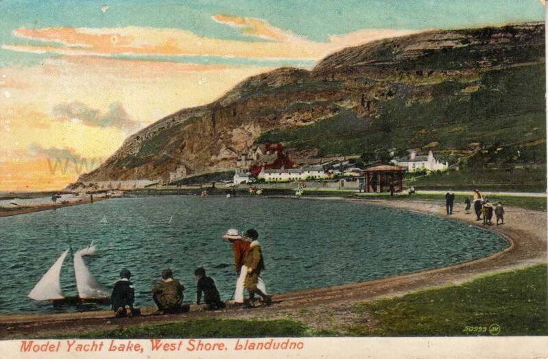 Model Yacht Lake West Shore Llandudno02
