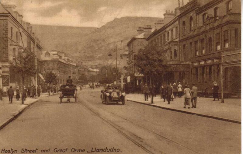 Mostyn Street and Great Orme Llandudno
