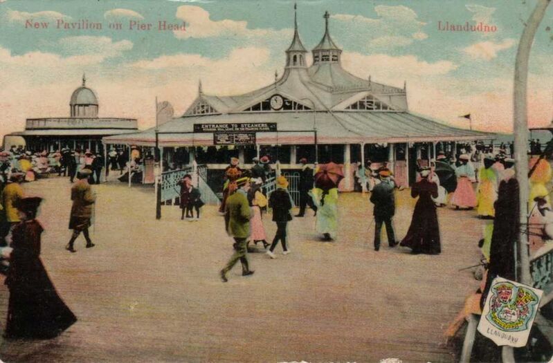 New Pavilion on Pier Head Llandudno
