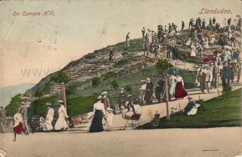 On Camera Hill Llandudno
