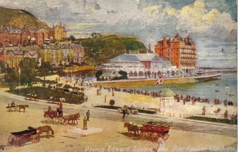 Prince Edward Square and Pier Pavilion Llandudno
