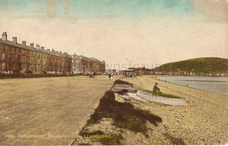 Promenade Craig-y-Don Llandudno
