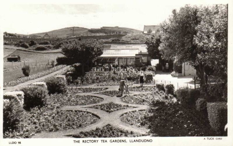 Rectory Tea Gardens Llandudno
