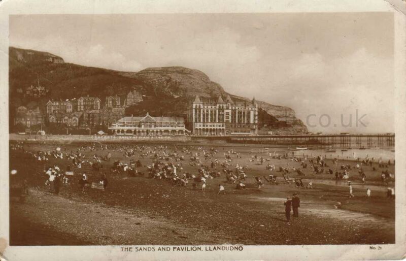 Sands and Pavilion Llandudno

