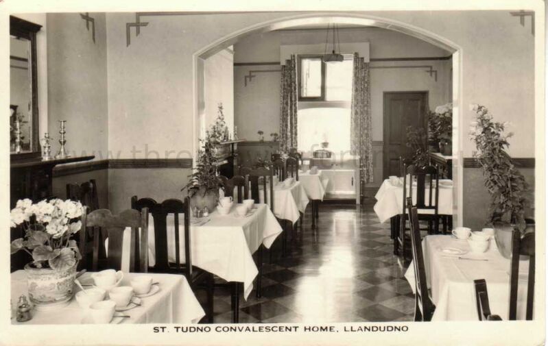 St Tudno Convalescent Home Llandudno
