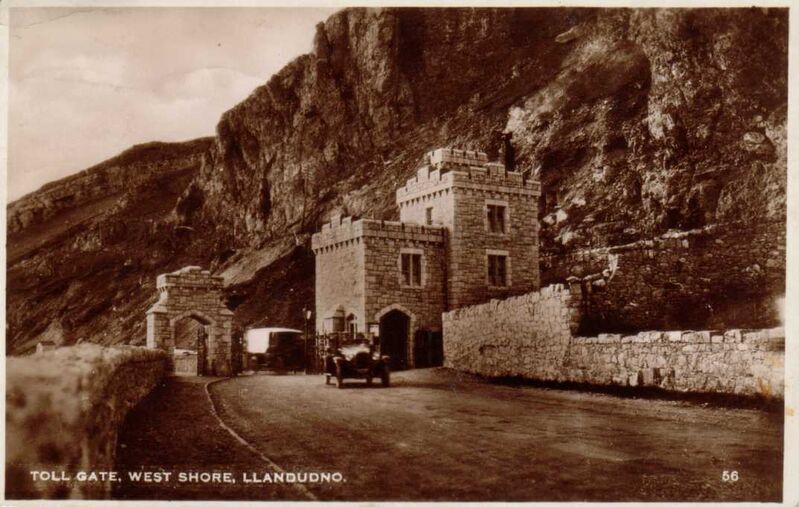 Toll Gate West Shore Llandudno
