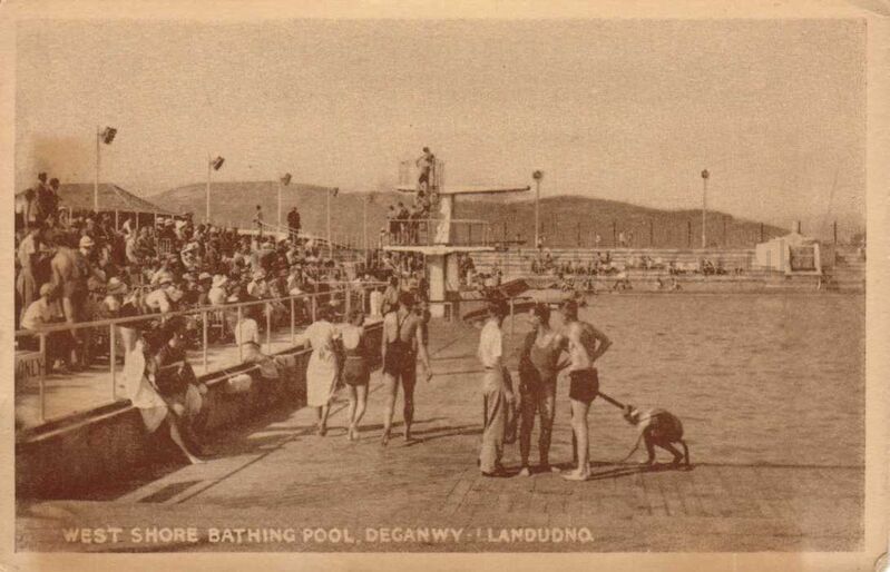 West Shore Bathing Pool Deganwy Llandudno
