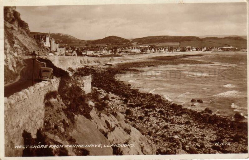 West Shore from  Marine Drive Llandudno02
