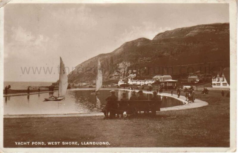 Yacht Pond West Shore Llandudno

