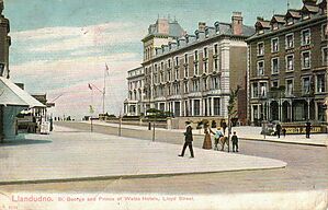 Filename=Llandudno_St_George_and_Prince_of_Wales_Hotels_Lloyd_Street.jpg
Filesize=109KiB
Dimensions=1090x701
Date added=Sep 14, 2023 Llandudno_St_George_and_Prince_of_Wales_Hotels_Lloyd_Street.jpg