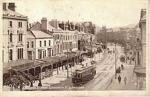 Mostyn_St_from_Gloddaeth_St_Llandudno.jpg
