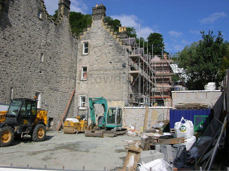 BODLONDEB CASTLE, CHURCH WALKS, LLANDUDNO
During conversion from hotel into apartments
