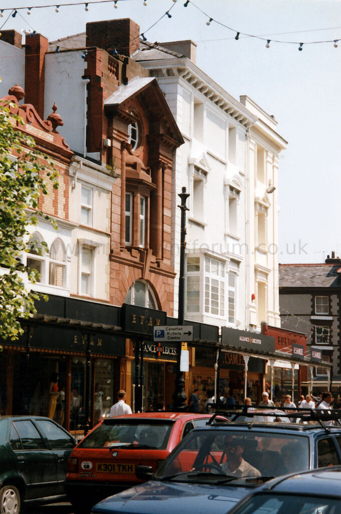 MOSTYN STREET, LLANDUDNO 1996
All of the businesses seen in this photo have now gone.
