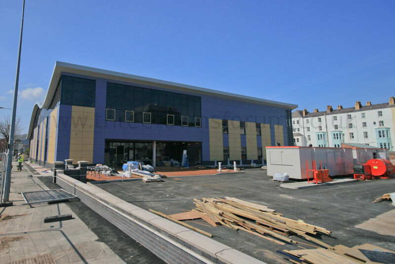 LLANDUDNO SWIMMING CENTRE UNDER CONSTRUCTION
