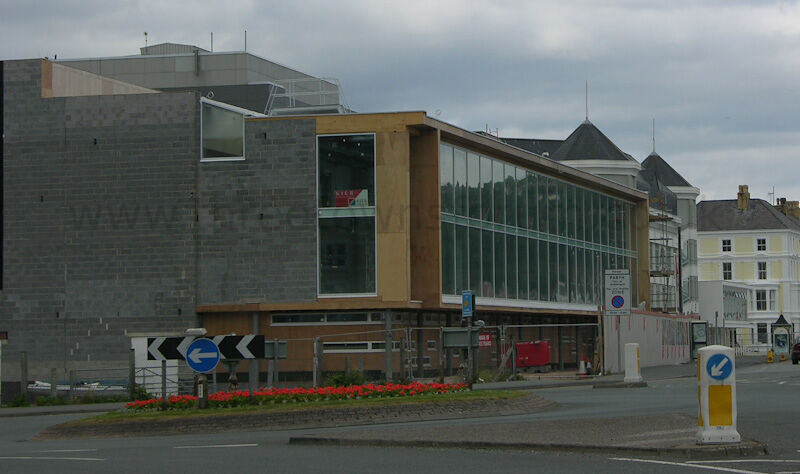 VENUE CYMRU EXTENSION UNDER CONSTRUCTION
