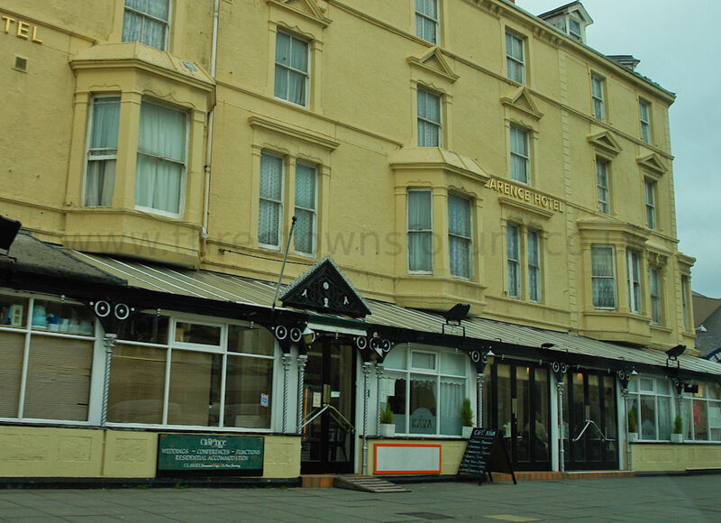 CLARENCE HOTEL LLANDUDNO SHORTLY BEFORE CLOSURE
