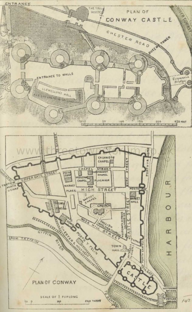 PLAN OF CONWY TOWN UNDATED
