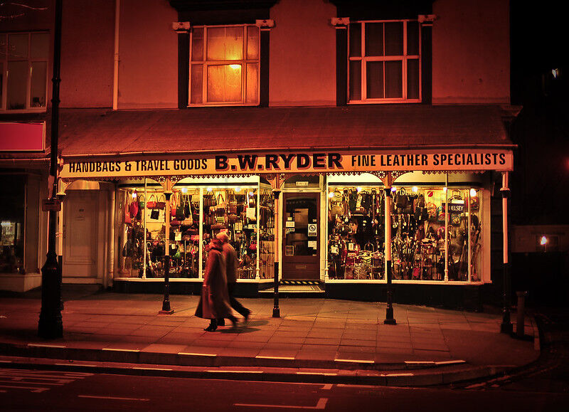 B W RYDER LEATHER SHOP, UPPER MOSTYN STREET, LLANDUDNO
