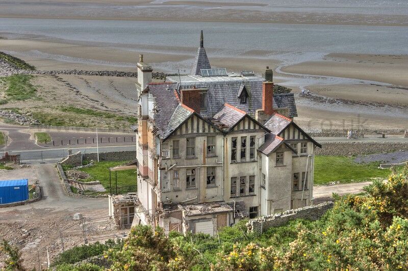 PENMORFA HOTEL LLANDUDNO 2007
Rear of the former Penmorfa/Gogarth Abbey Hotel at West Shore, Llandudno. It was originally a holiday home for the Liddell family, whose daughter, Alice, was the inspiration for Alice's Adventures In Wonderland and it is often suggested that Lewis Carroll was inspired to write the book after staying here. 

