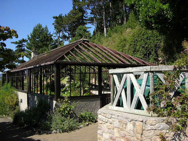 THE GLASSHOUSE, HAULFRE GARDENS, LLANDUDNO 2006
Installed in 2000, destroyed by vandals shortly afterwards.
