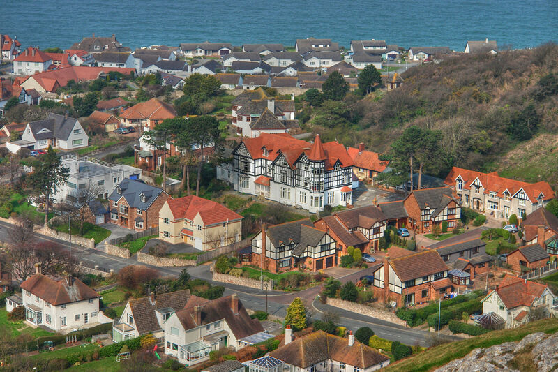 ARNE HALL, CRAIGSIDE, LLANDUDNO
"Arne Hall was built in mock Tudor style for the famous Tate and Lyle sugar family in about 1880, at a time when Llandudno was just being developed as an important seaside resort. With commanding views across Llandudno bay it was the first major building at Craigside and was originally called Summerhill.  The legend has it that one of the wives of the family used to watch out with a telescope, from the tower, for their sugar boats on their way into Liverpool from the West Indies."

