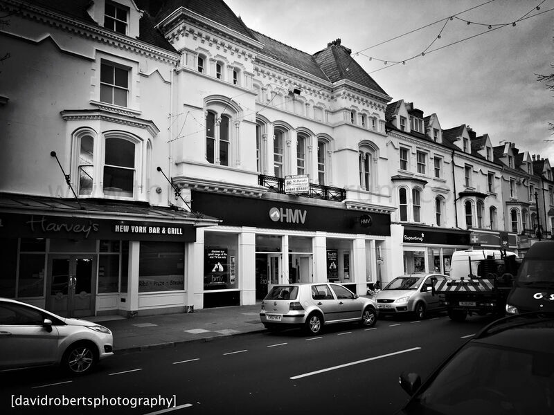 CLOSING DAY, HMV STORE, MOSTYN STREET, LLANDUDNO 2019
Originally built as the Prince's Hall Theatre
